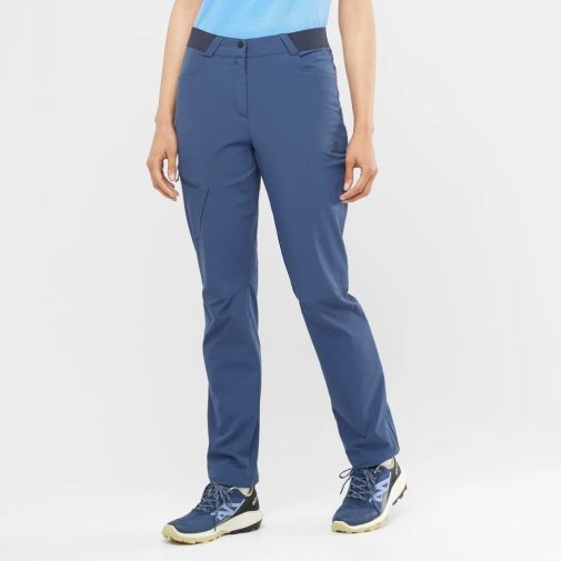 Navy Salomon Wayfarer Women's Sport Pants | PH 07436B